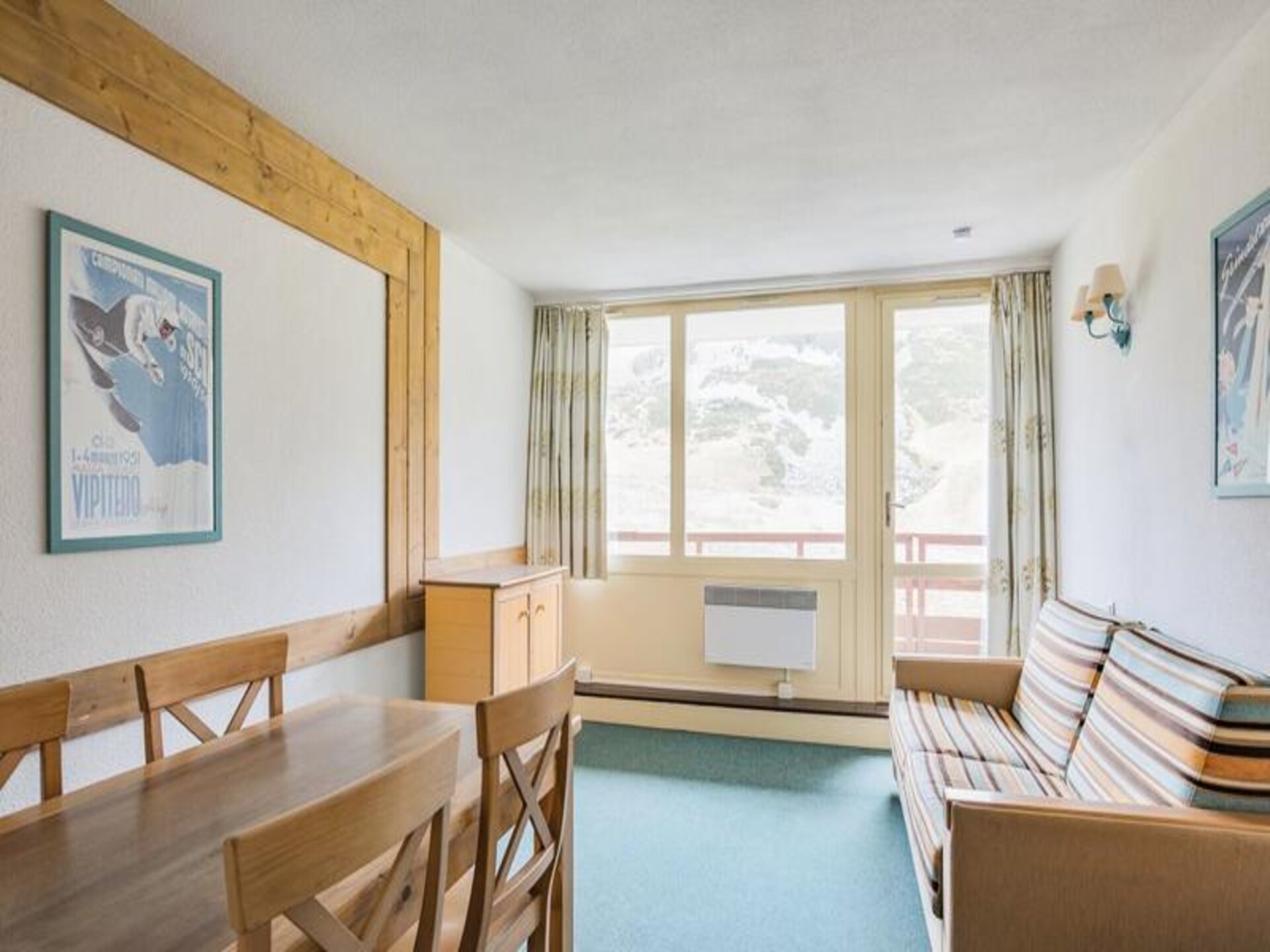 Knus appartement met balkon en bergzicht in La Mongie, vlakbij de skipistes - foto 8