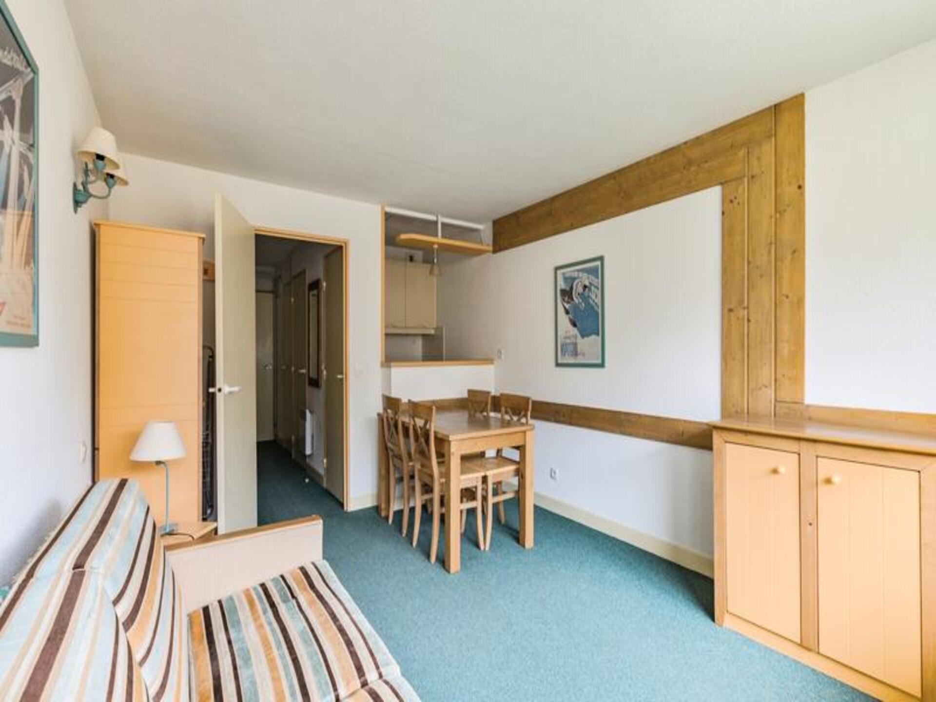 Knus appartement met balkon en bergzicht in La Mongie, vlakbij de skipistes - foto 10