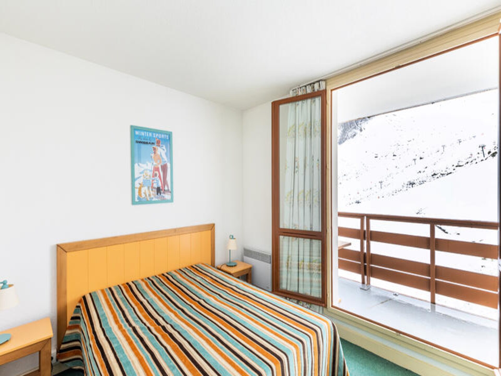 Ruim appartement 8p met balkon en bergzicht in La Mongie - foto 18