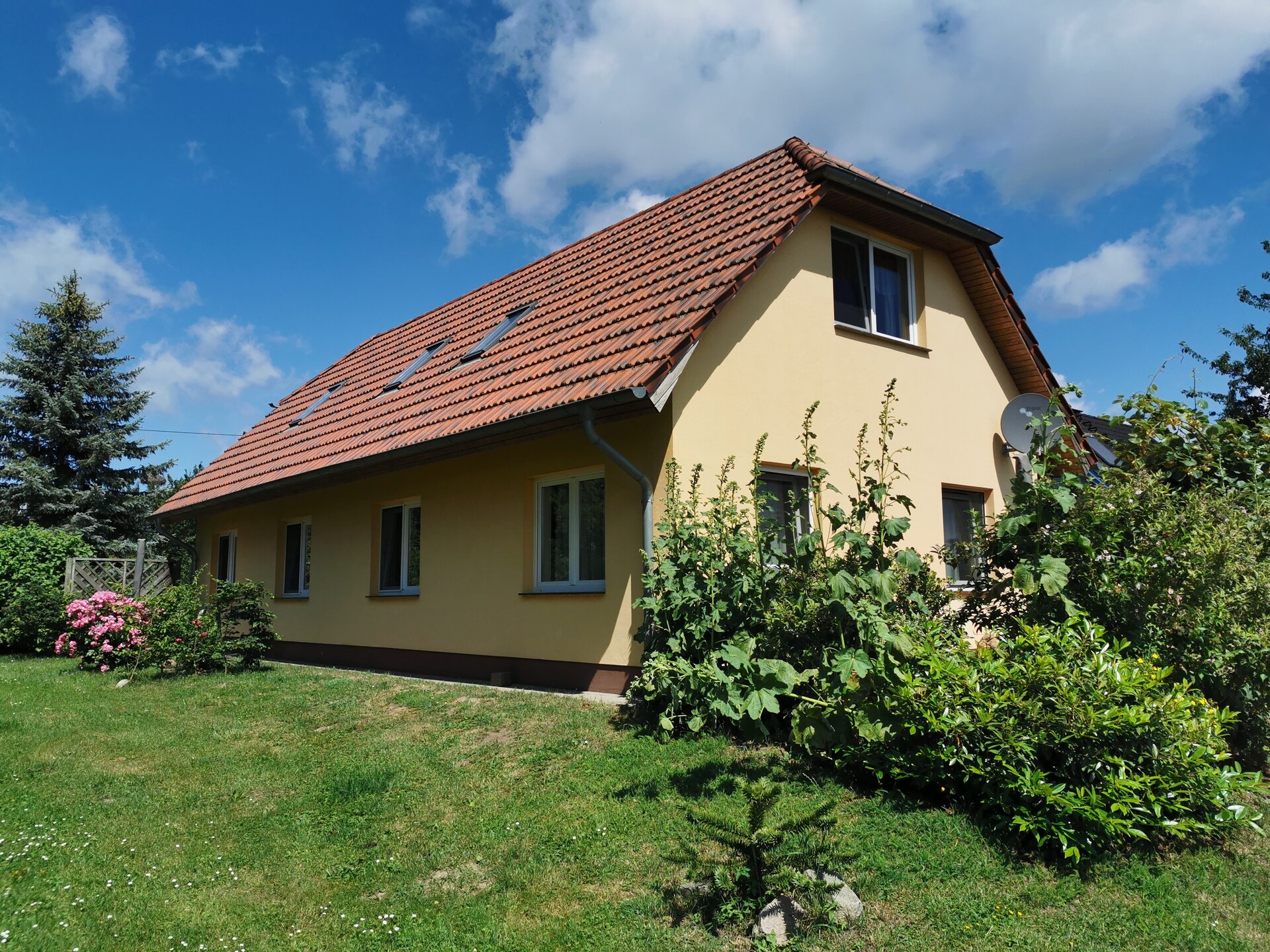 Rustiek zolderappartement aan het meer op Usedom, 100m van steiger - foto 1
