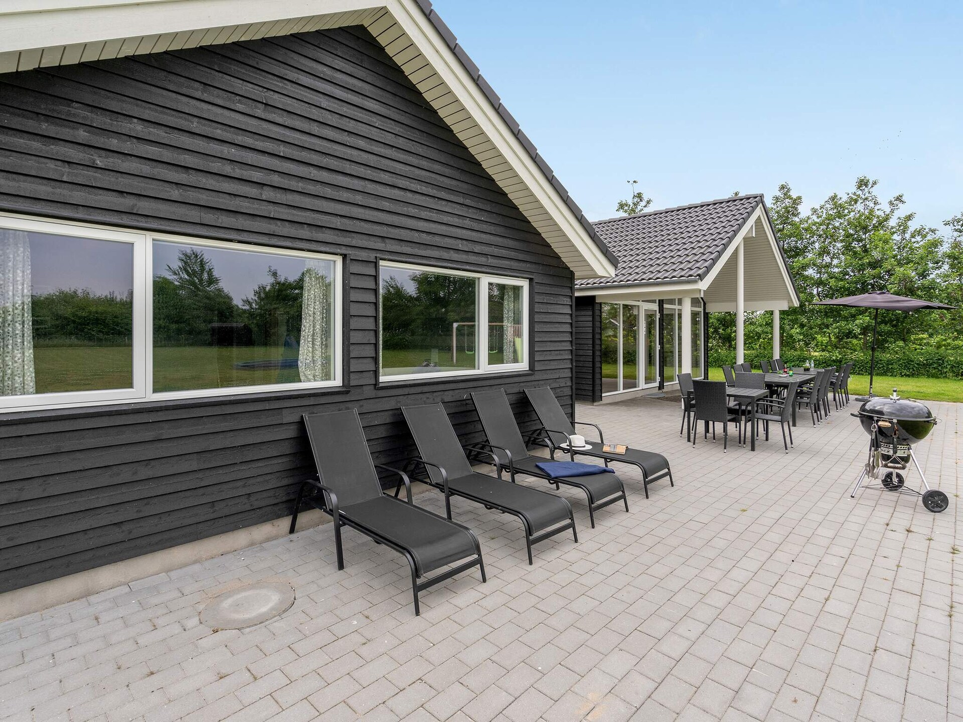 Op 900 m van zee: luxe vakantiehuis in Idestrup voor 16 personen - foto 6