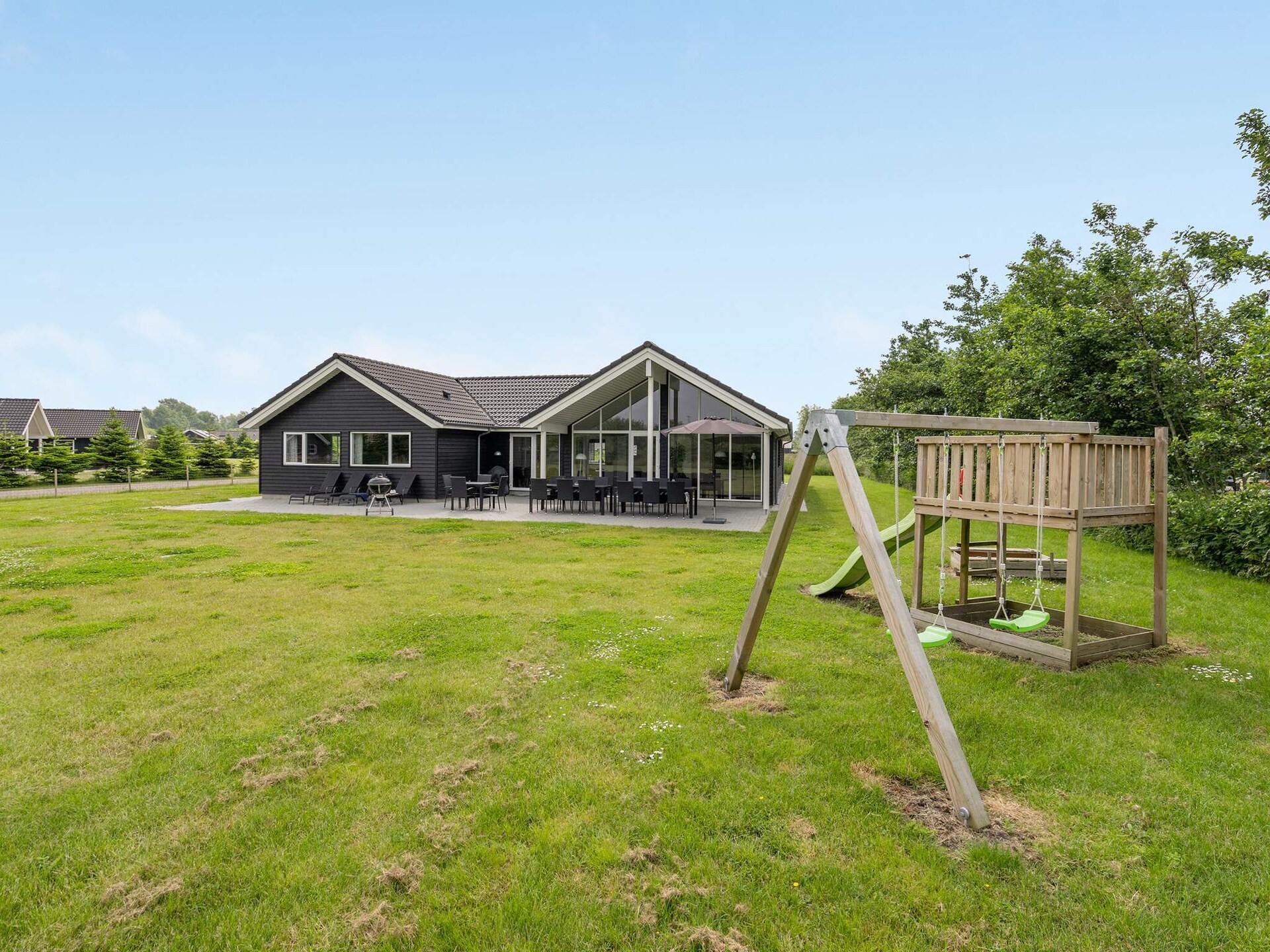 Op 900 m van zee: luxe vakantiehuis in Idestrup voor 16 personen - foto 13