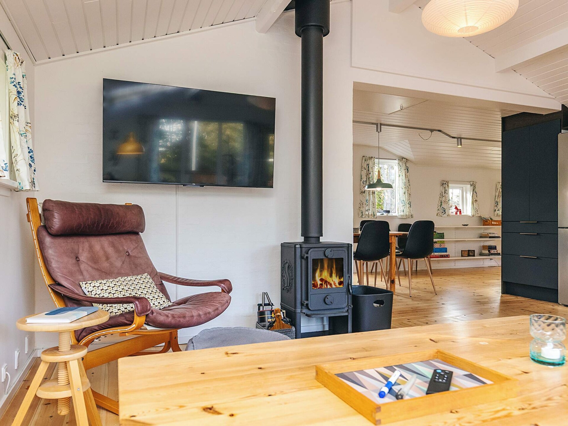 Gerenoveerd vakantiehuis bij zee in Vorupør, met oplaadpunt - foto 19