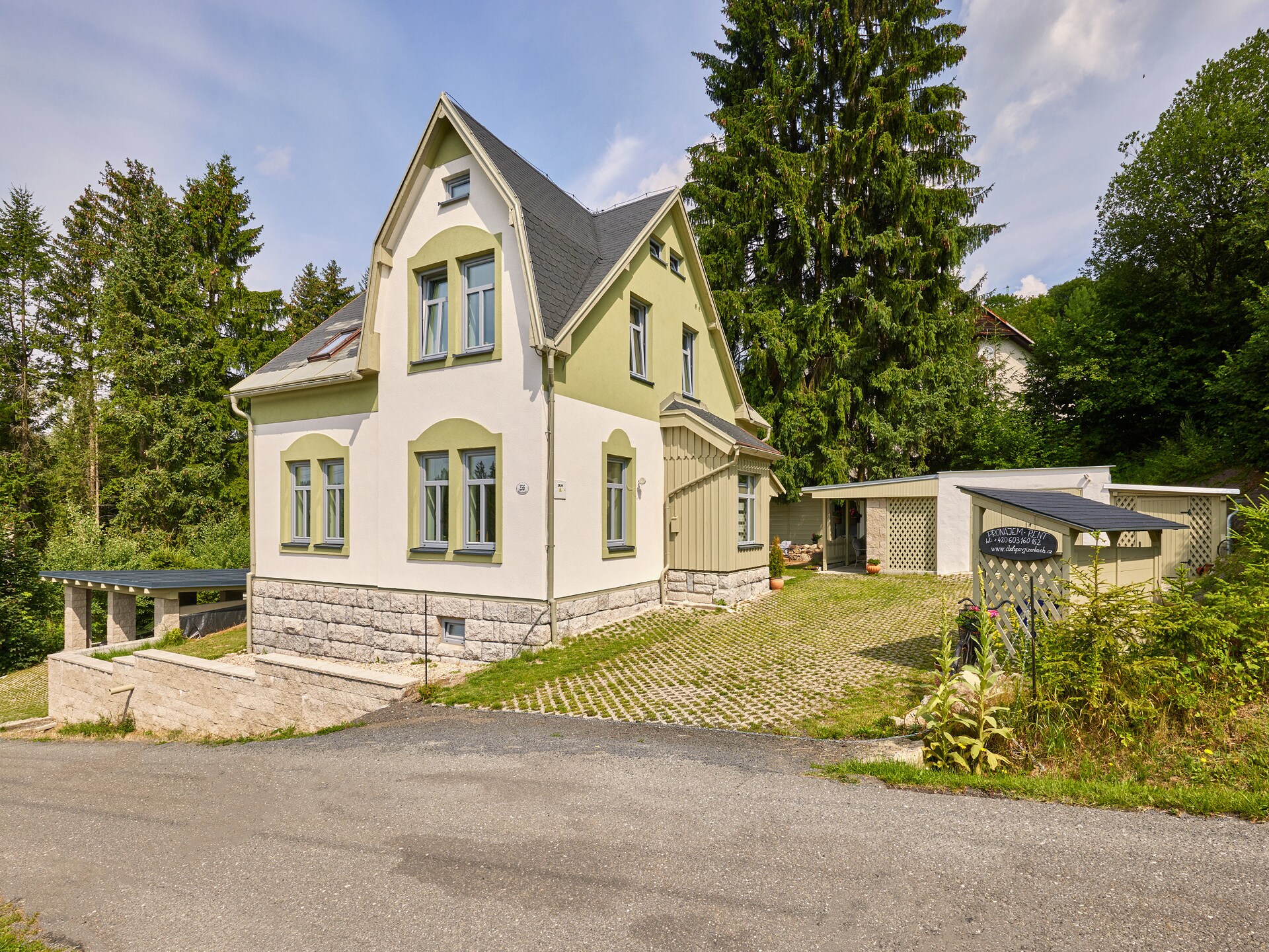 Ruime villa aan de golfbaan in Albrechtice, vlakbij de skilift - foto 36