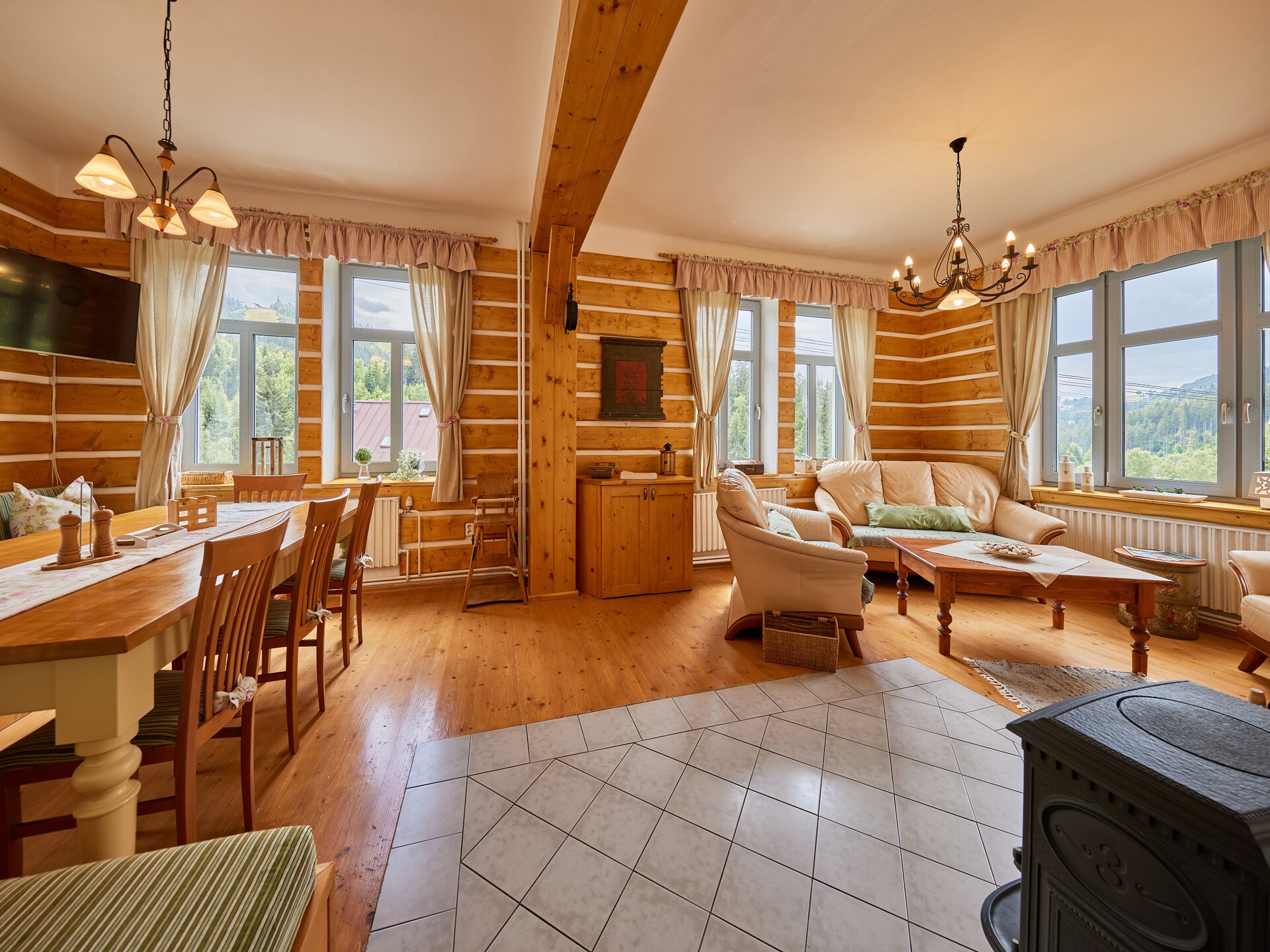 Ruime villa aan de golfbaan in Albrechtice, vlakbij de skilift - foto 6