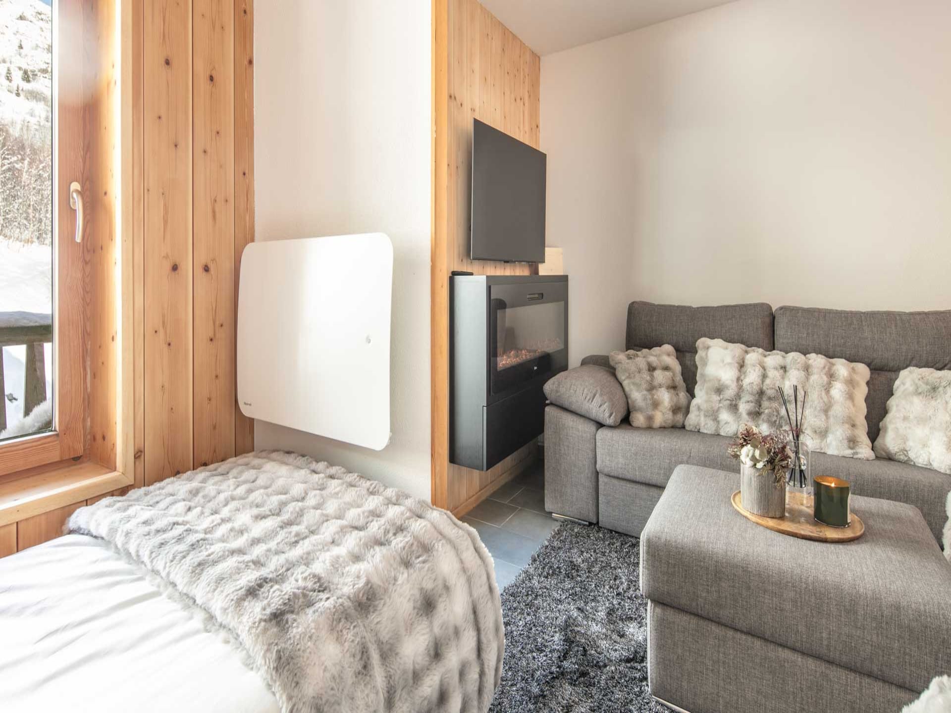 Knus appartement voor 6 op 200m van de piste in Saint-Sorlin-d'Arves - foto 8