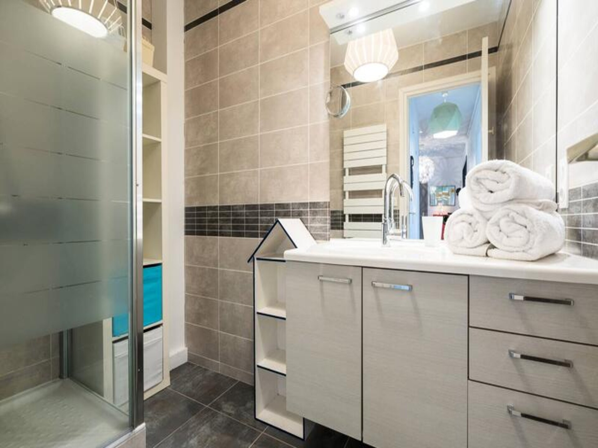 Ruim appartement met loggia op loopafstand van Grande Plage in Carnac - foto 12