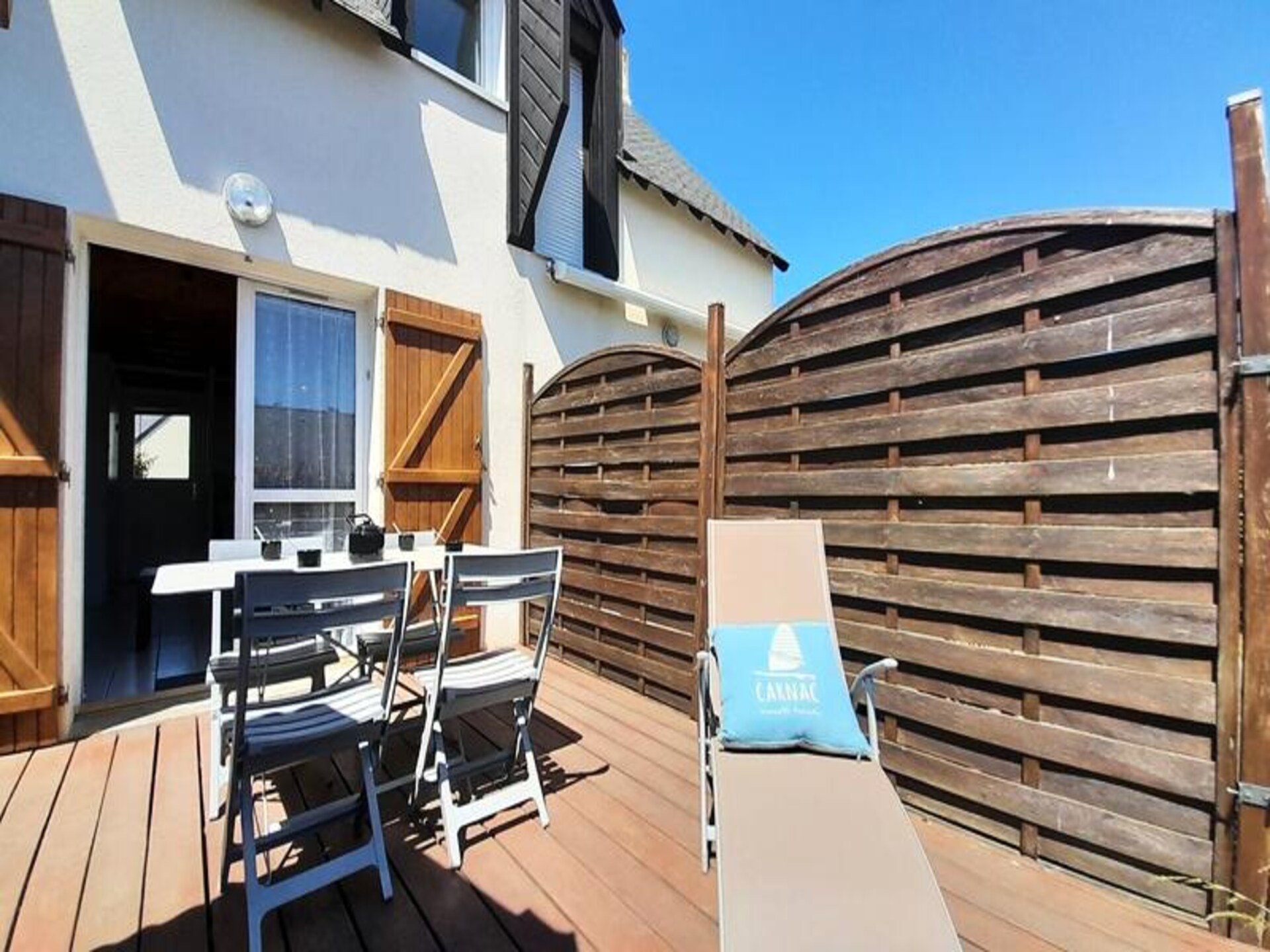 Knus appartement in Carnac met tuin, op 200m van strand Men Du - foto 4