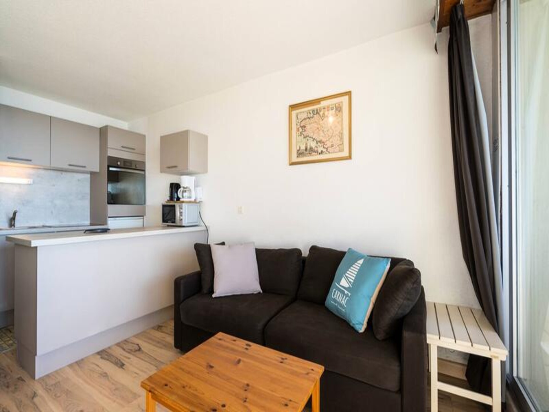 Studio met zeezicht en loggia op 50 meter van Grande Plage in Carnac - foto 8