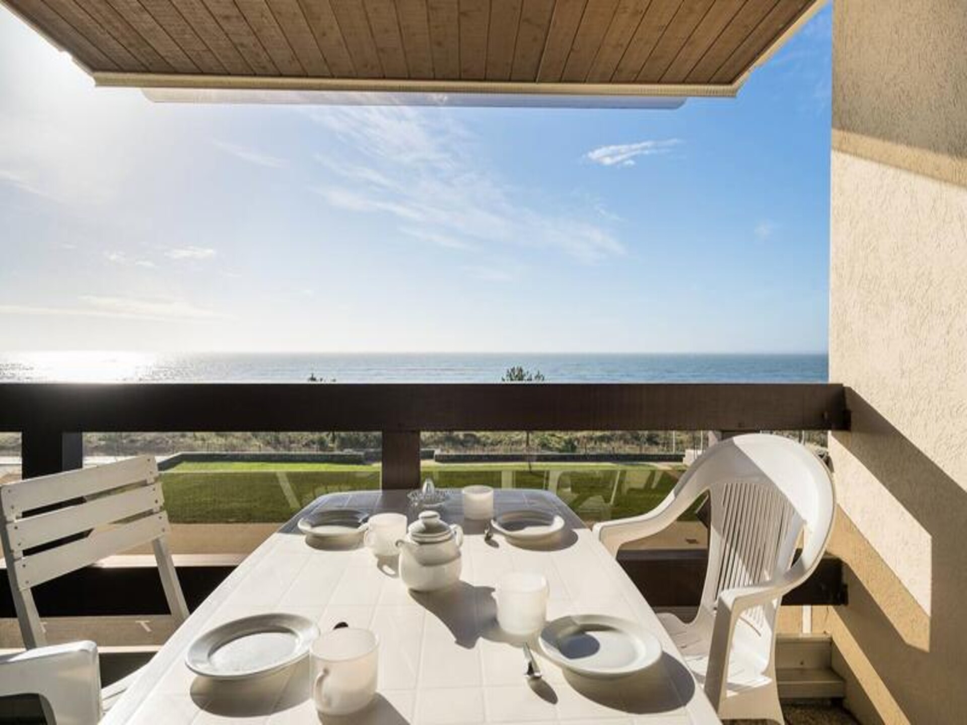 Studio met zeezicht en loggia op 50 meter van Grande Plage in Carnac - foto 10