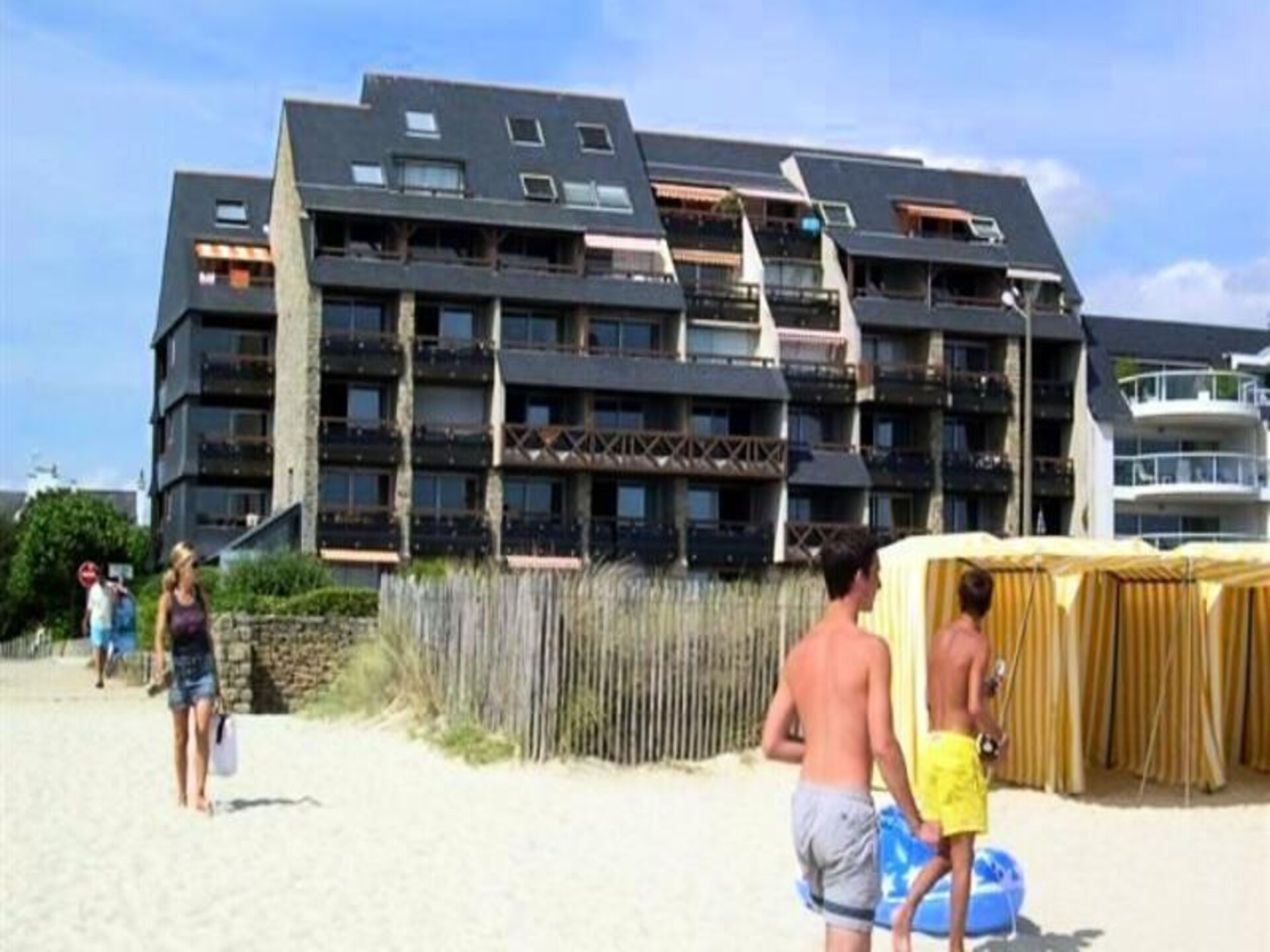Studio met zeezicht en loggia op 50 meter van Grande Plage in Carnac - foto 13