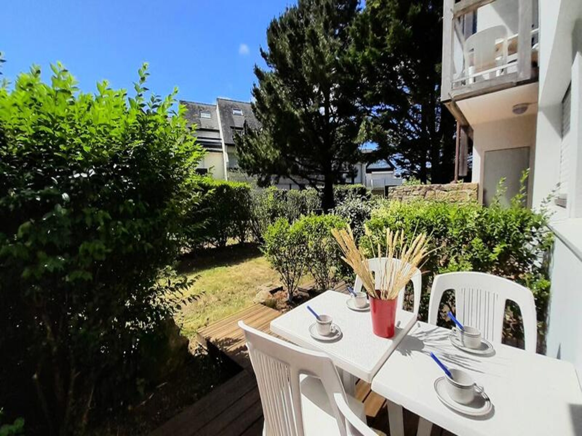 Knusse studio voor 4 bij Grande Plage, Carnac - Zwembad & Dichtbij Zee - foto 4