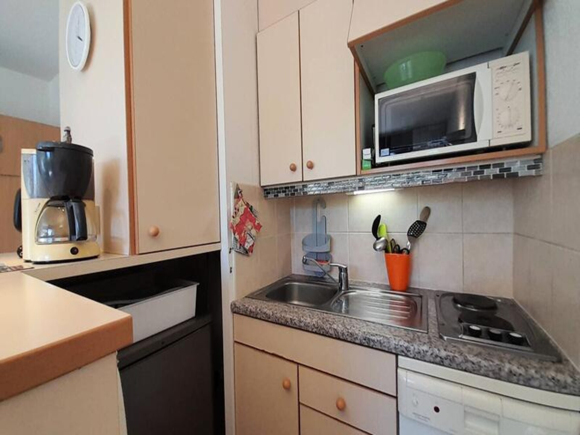 Knusse studio voor 4 bij Grande Plage, Carnac - Zwembad & Dichtbij Zee - foto 8