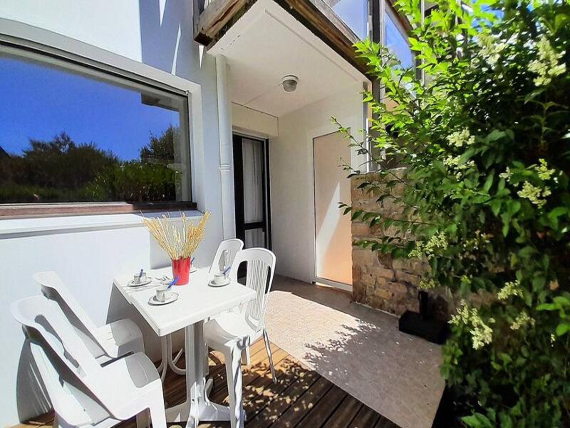 Knusse studio voor 4 bij Grande Plage, Carnac - Zwembad & Dichtbij Zee - foto 10