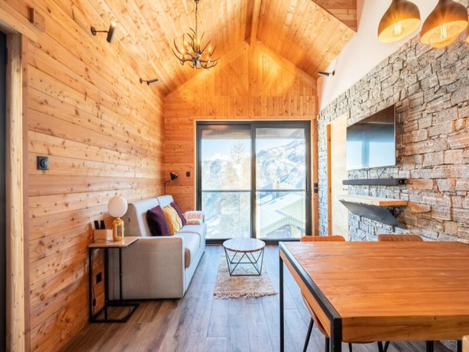 Chalet Lumiere: Luxe voor 16 personen op 150m van de gondel in Uvernet Fours - foto 9