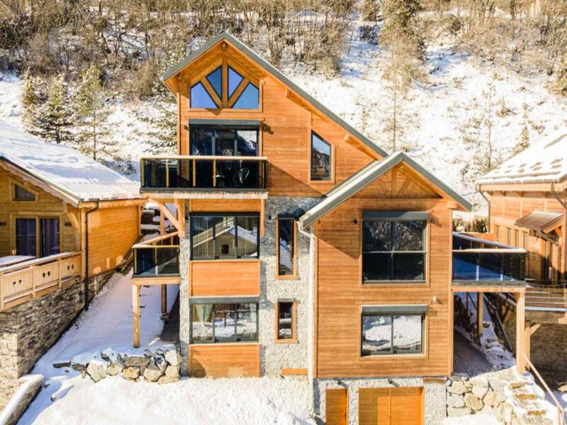 Chalet Lumiere: Luxe voor 16 personen op 150m van de gondel in Uvernet Fours - foto 14