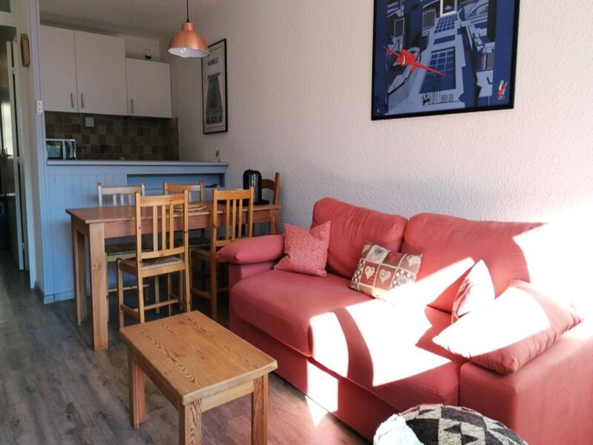 Résidence Rochaille 2: Ruim appartement voor 6 met balkon en bergzicht in Uvernet Fours - foto 9