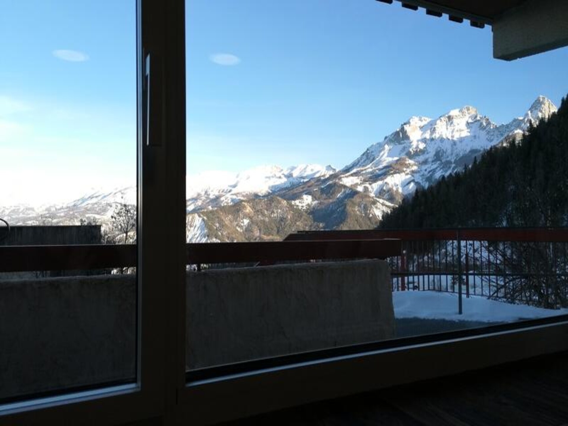 Licht appartement op de begane grond, 150m van de piste in Uvernet Fours - foto 5