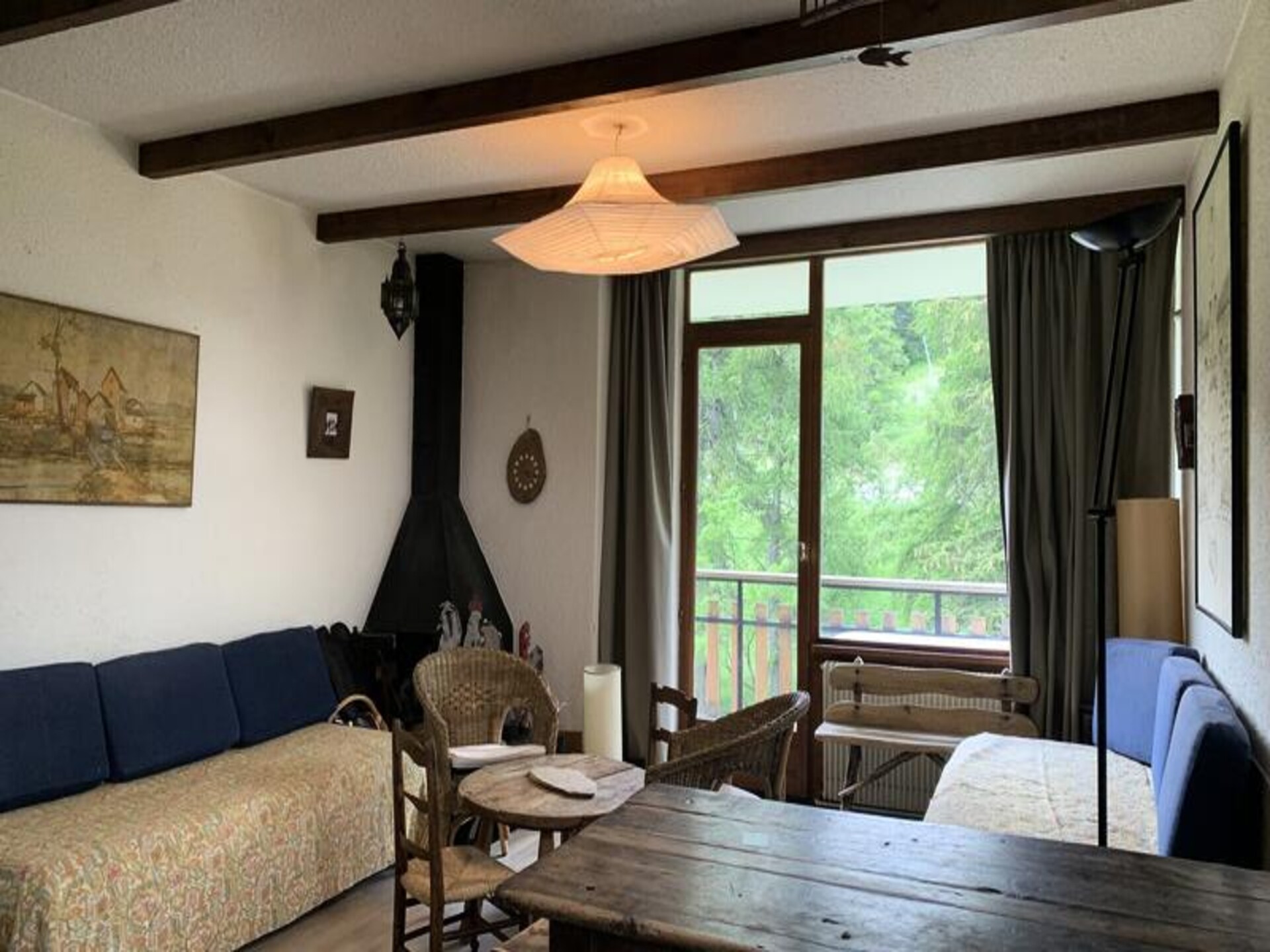 Ruim appartement Pra-Loup 1600: 8p, 3 slaapkamers, uitzicht op hellingen - foto 15