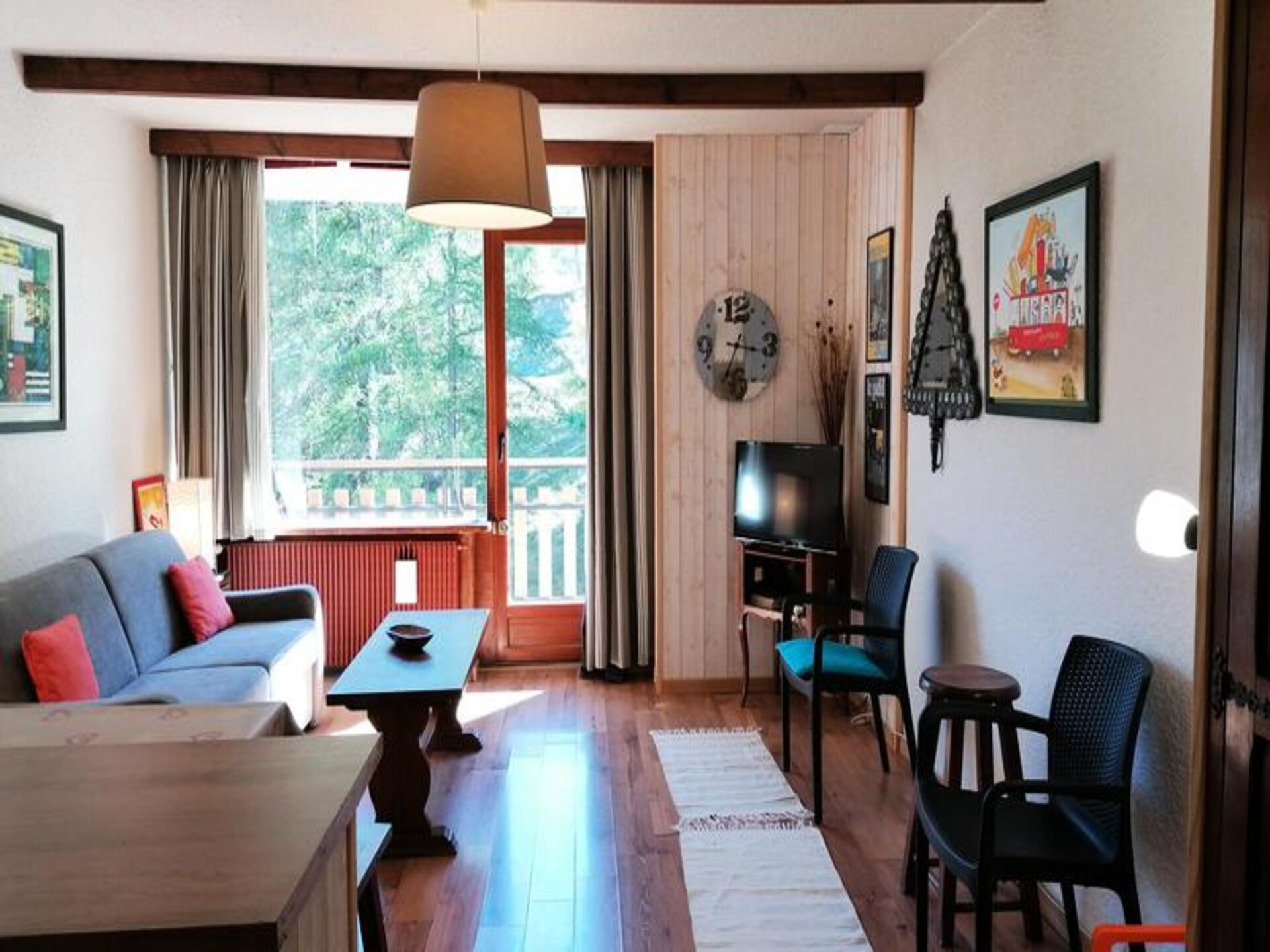 Zonnig appartement op 100m van de piste in Pra-Loup 1600 - foto 1