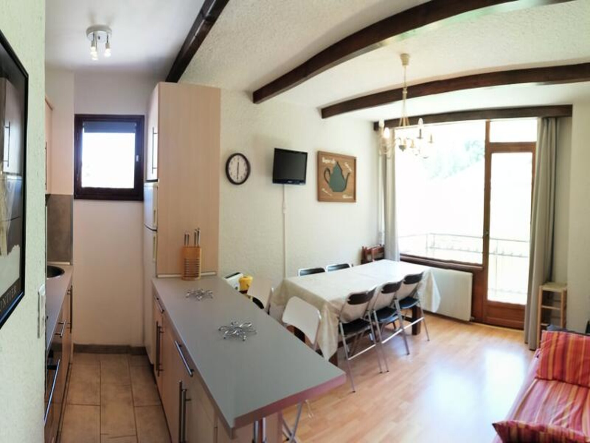 Appartement 42m² aan de piste in Uvernet Fours, voor 6 personen - foto 9