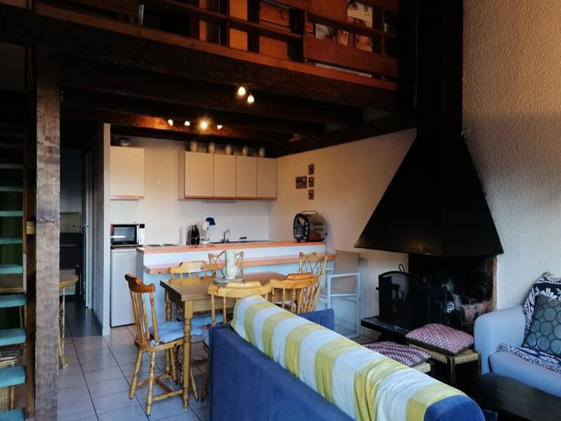 Duplex-appartement met panoramisch terras in rustige Résidence Les Ecrins - foto 10