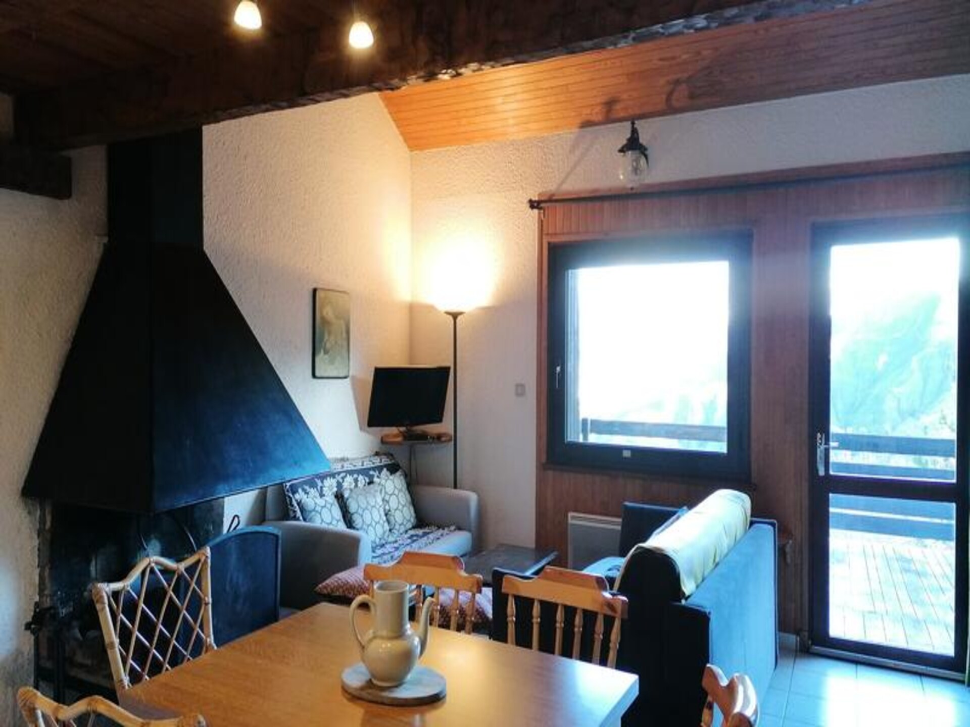 Duplex-appartement met panoramisch terras in rustige Résidence Les Ecrins - foto 12