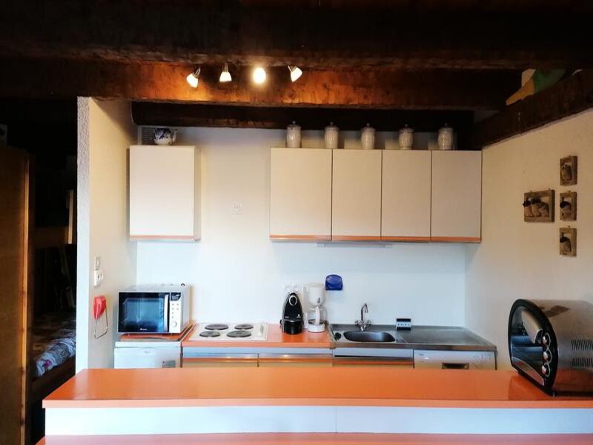 Duplex-appartement met panoramisch terras in rustige Résidence Les Ecrins - foto 15