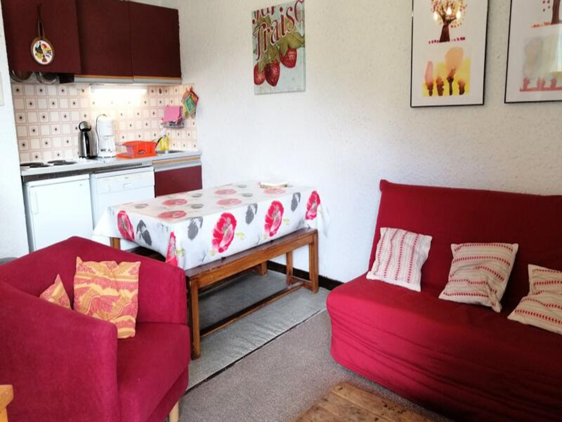 Zonnig appartement op 150m van de piste in Pra-Loup 1500 - foto 9