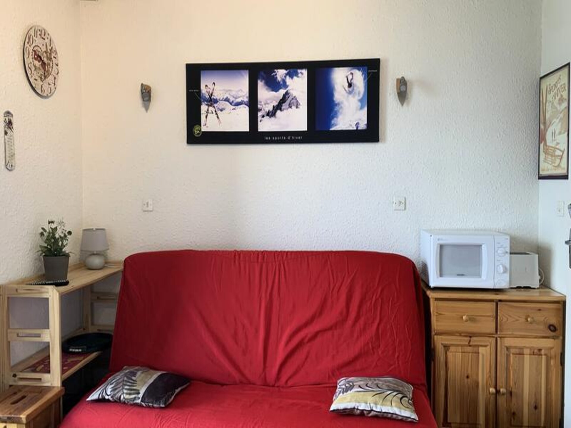 Studio op 80m van de piste met balkon en dalzicht in Uvernet Fours - foto 2