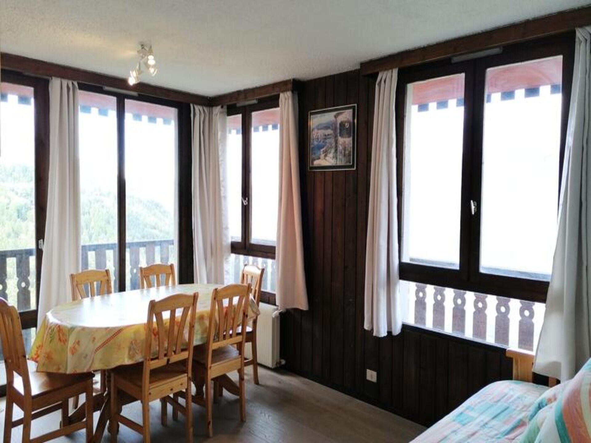 Appartement 32m² op 80m van de piste in Uvernet Fours met balkon - foto 2
