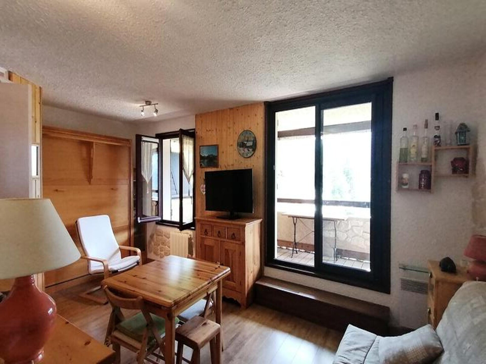 Knusse studio voor 5 aan de piste met panoramisch uitzicht in Uvernet Fours - foto 8