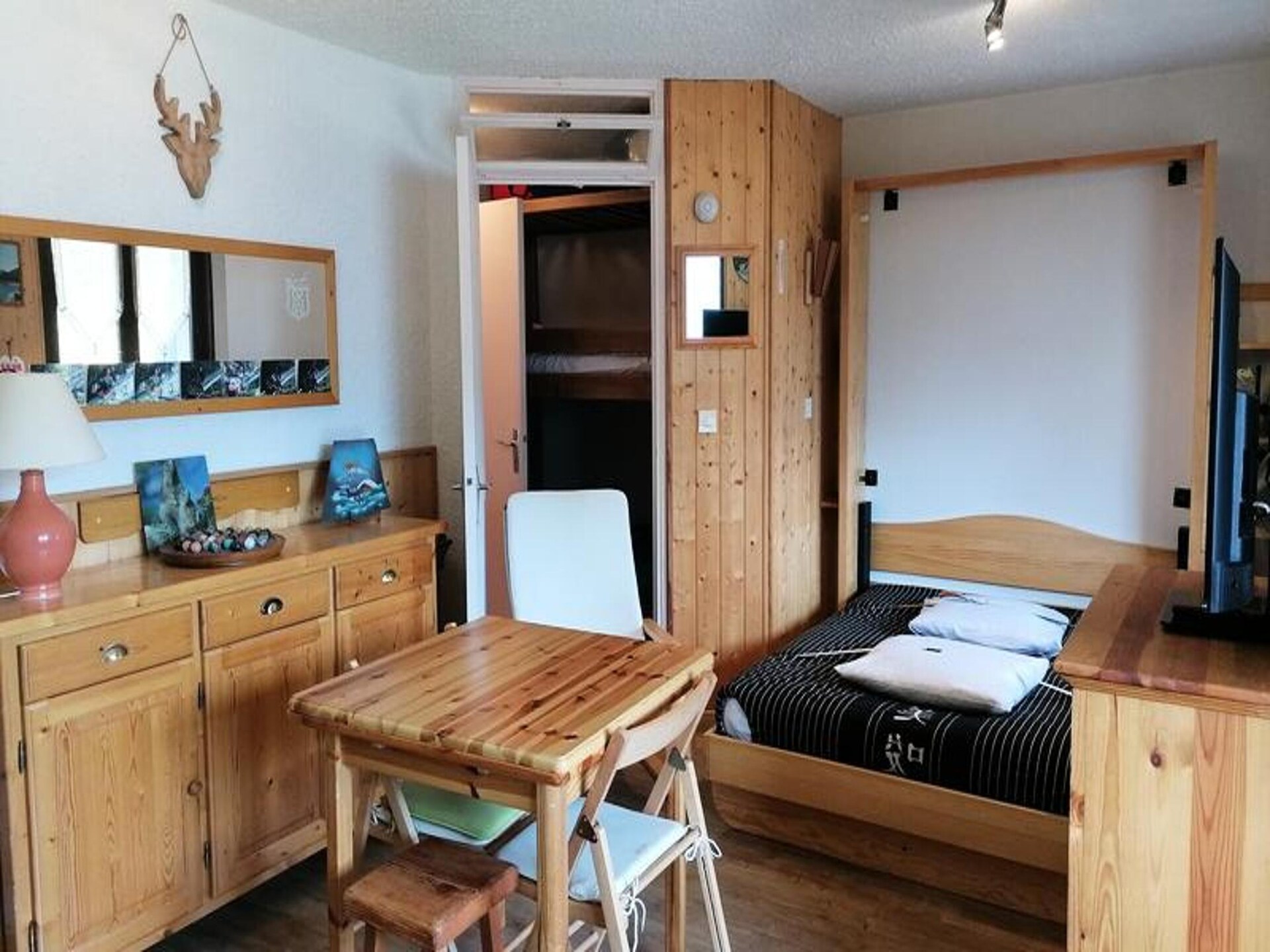 Knusse studio voor 5 aan de piste met panoramisch uitzicht in Uvernet Fours - foto 11