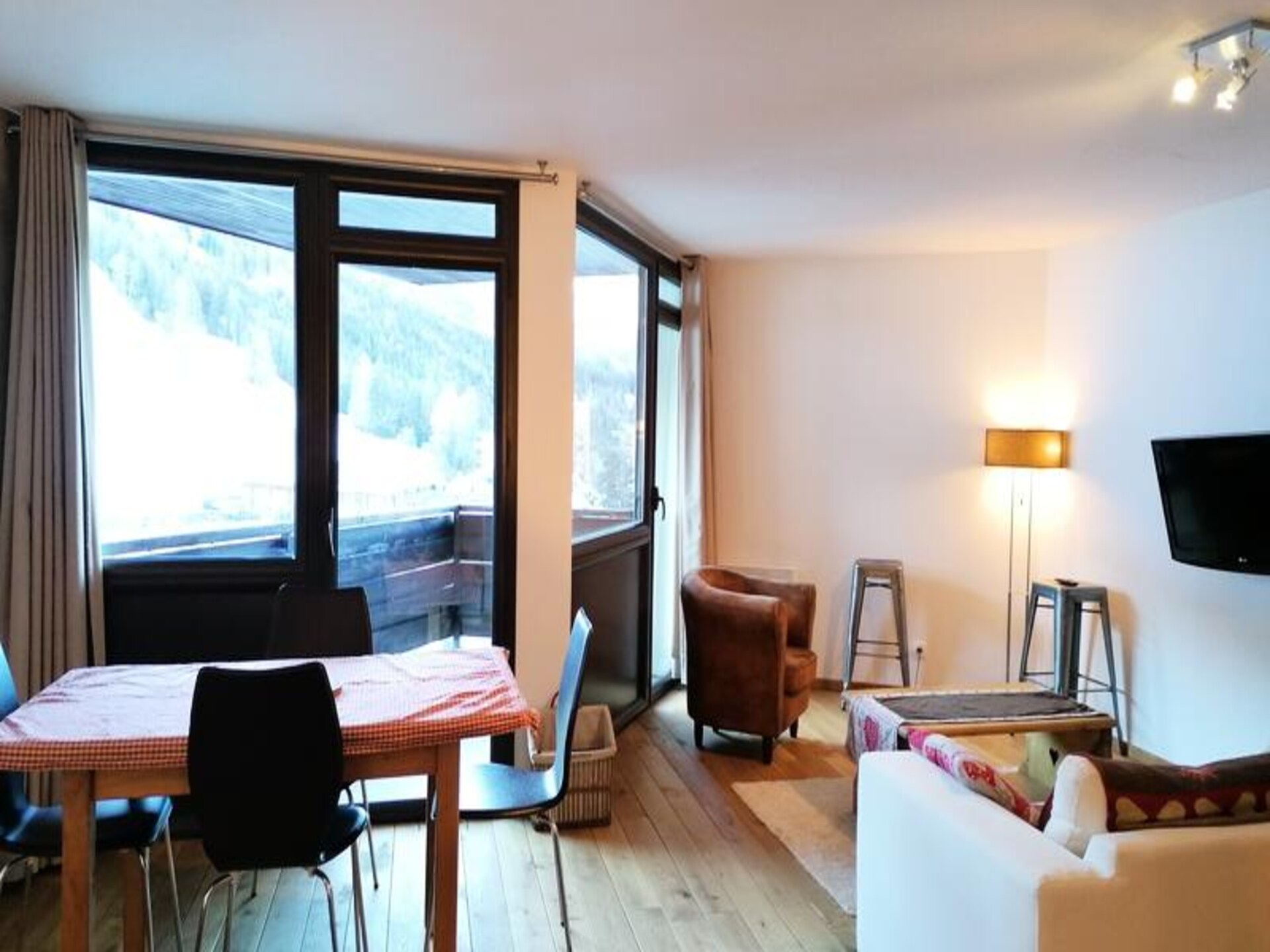 Appartement op 20 meter van de piste in Pra-Loup 1600 met balkon - foto 4