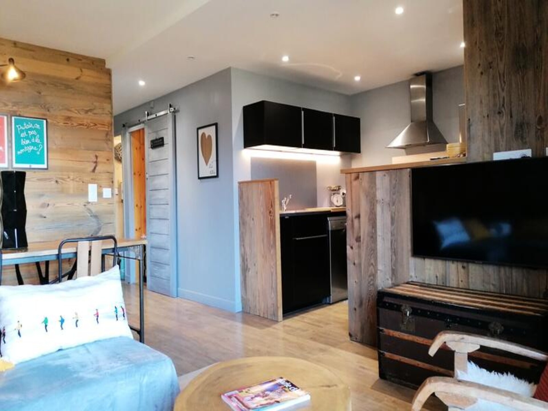 Gerenoveerd appartement op 20m van de piste in Uvernet Fours - foto 2