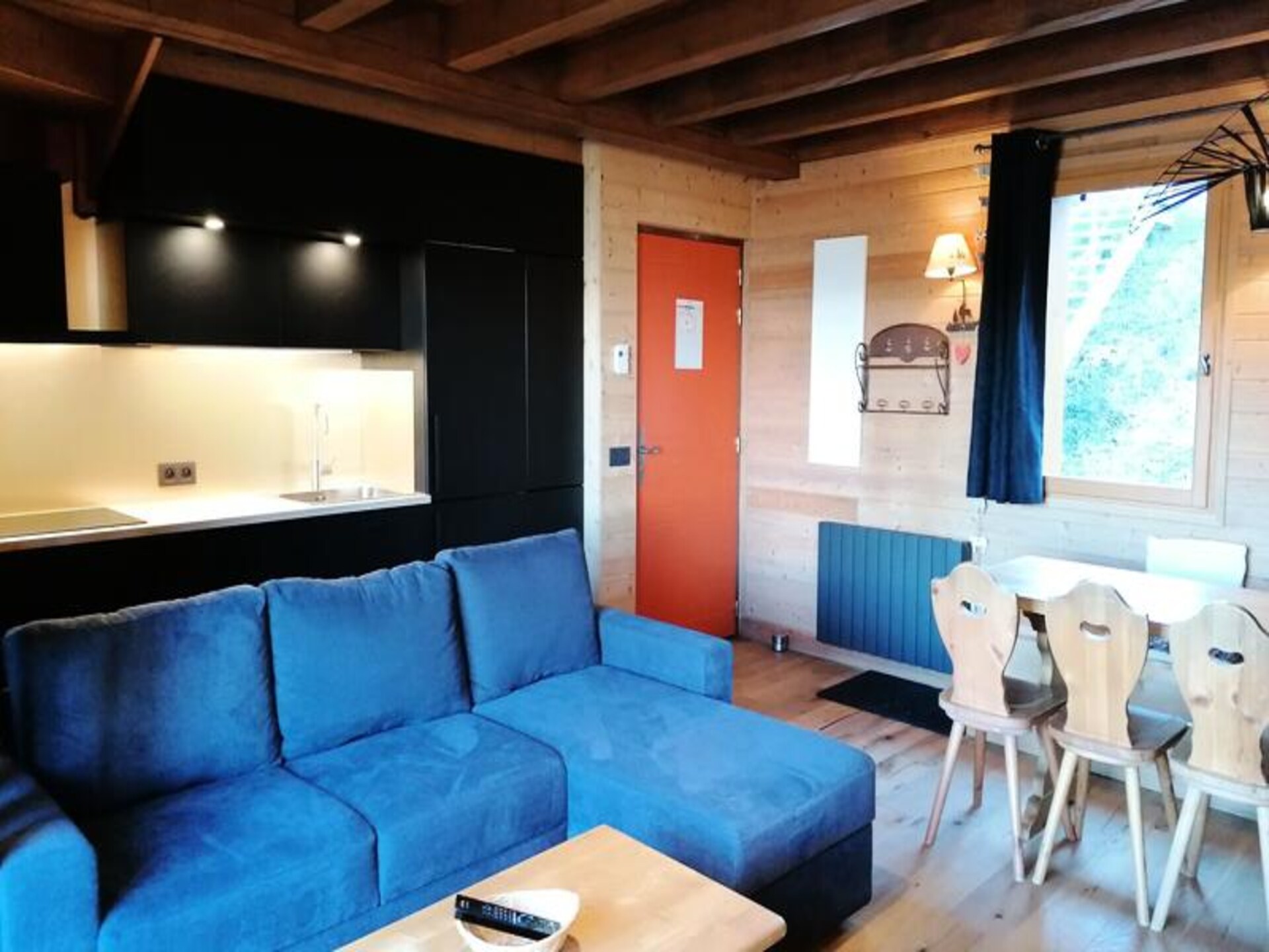 Ruim appartement voor 6 personen met terras en uitzicht in Uvernet Fours - foto 2