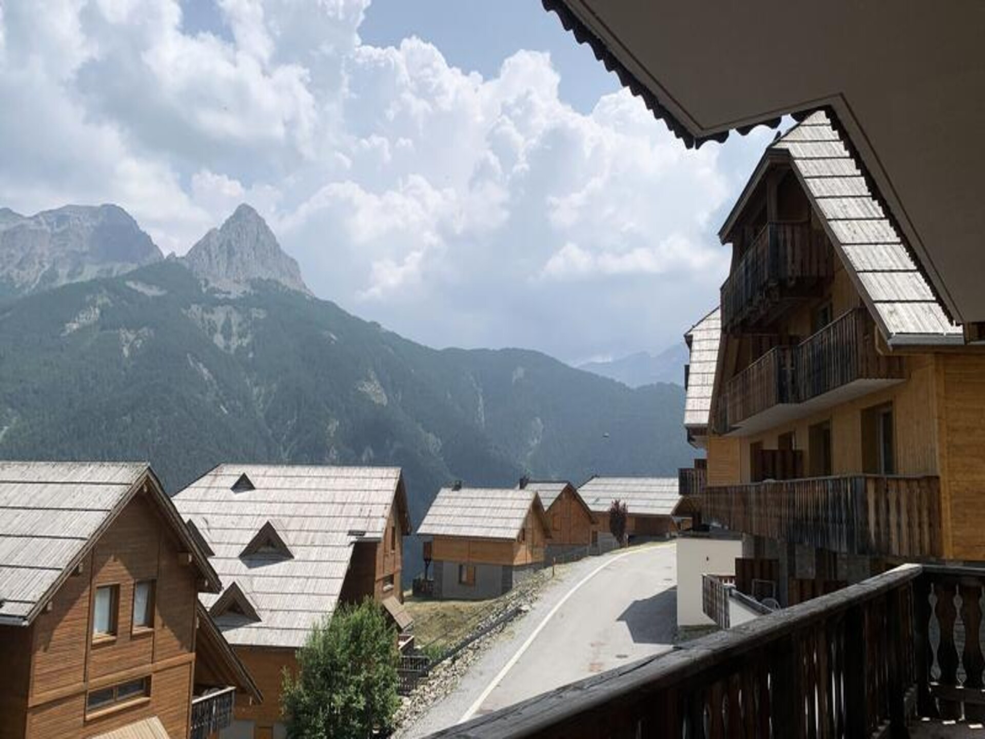 Appartement Pra Roustan in Uvernet-Fours | 6 pers. | Balkon met uitzicht - foto 11