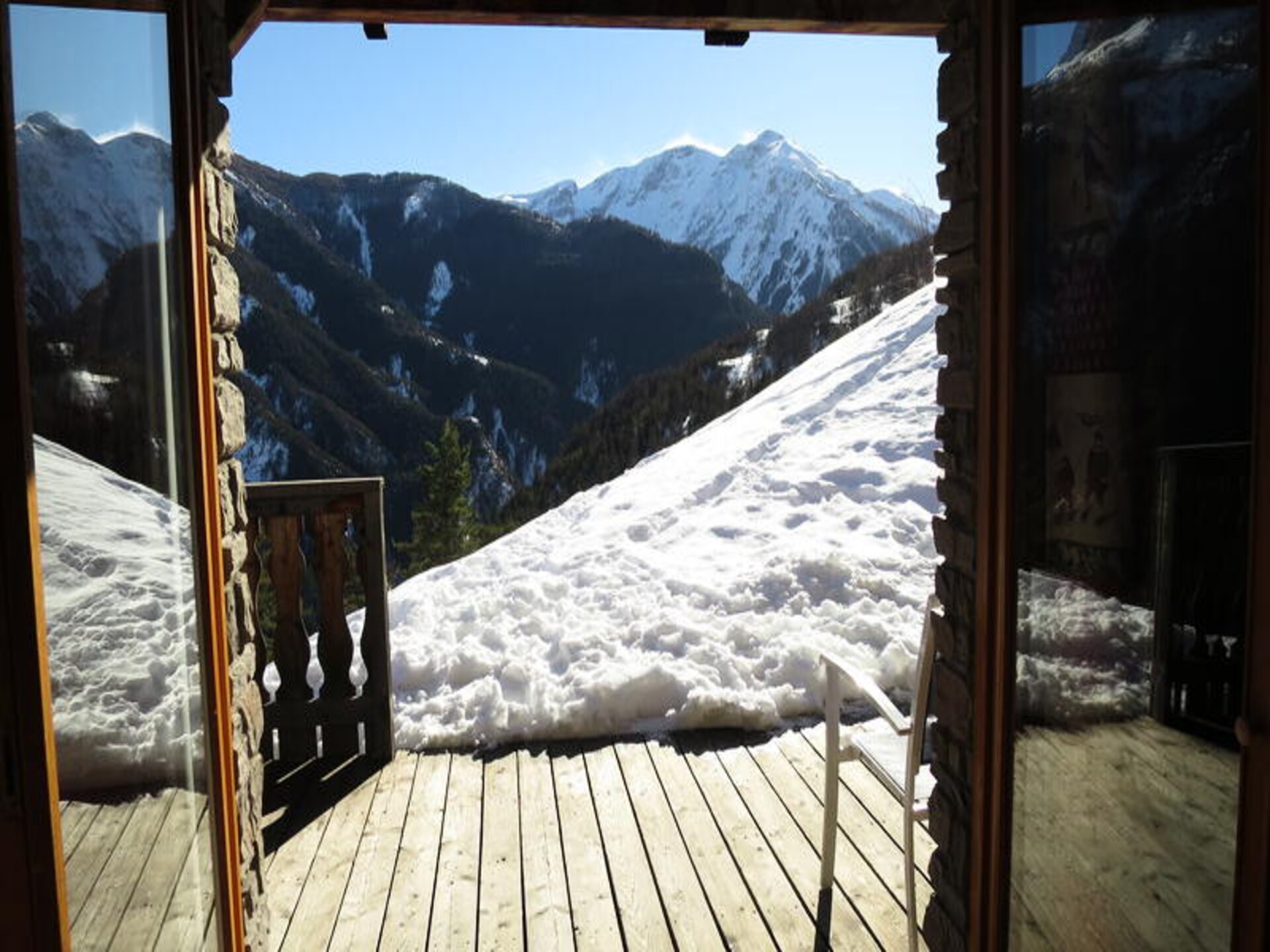 Knus chaletappartement voor 6 in Uvernet-Fours met panoramisch bergzicht - foto 10