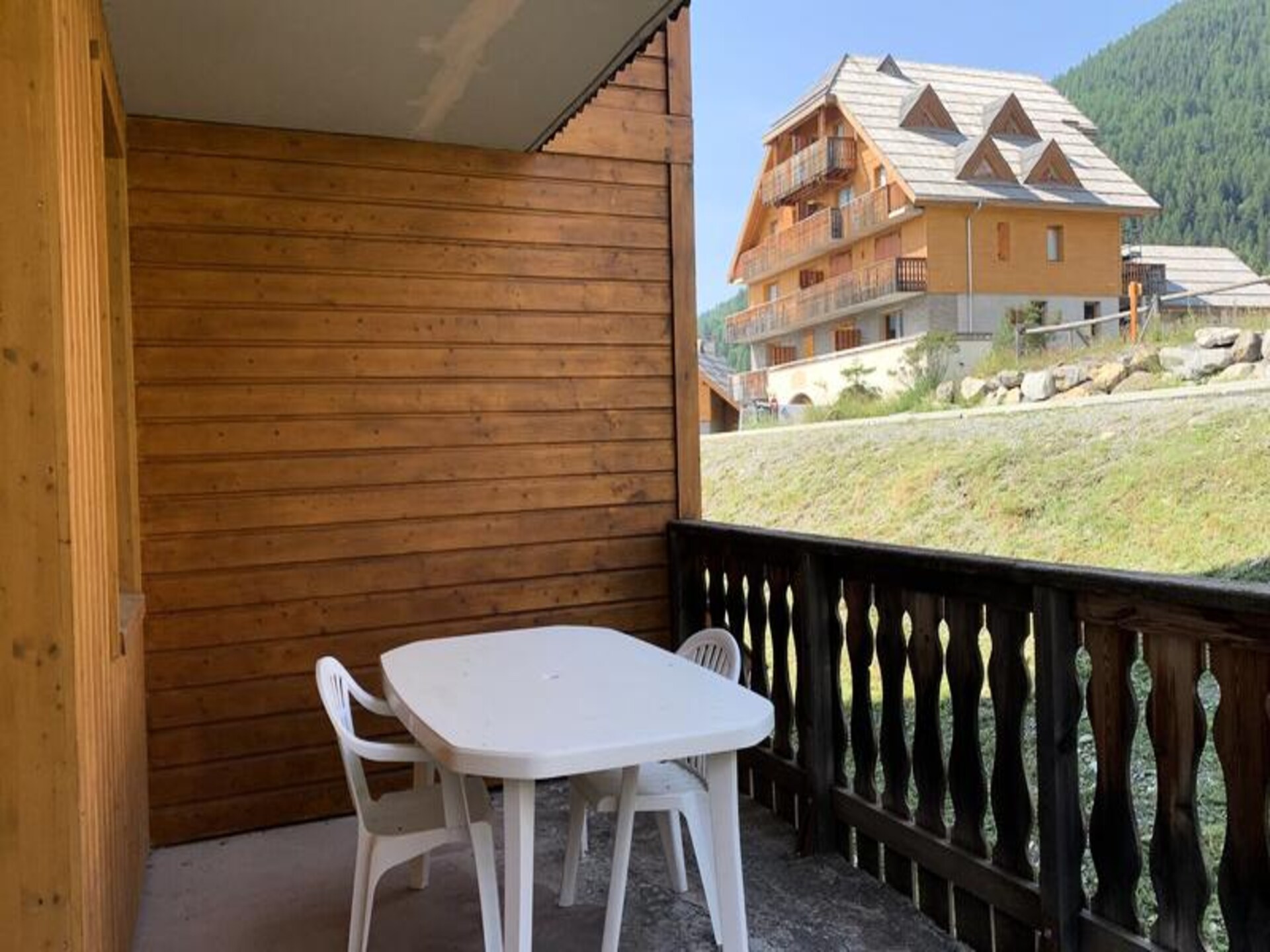 Appartement Pra Roustan in Uvernet-Fours – 4 pers., bergzicht & balkon - foto 8