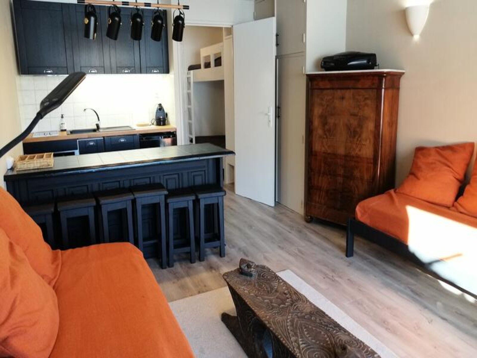 Zonnig studio-appartement op 450m van de piste in Pra-Loup 1600 - foto 2