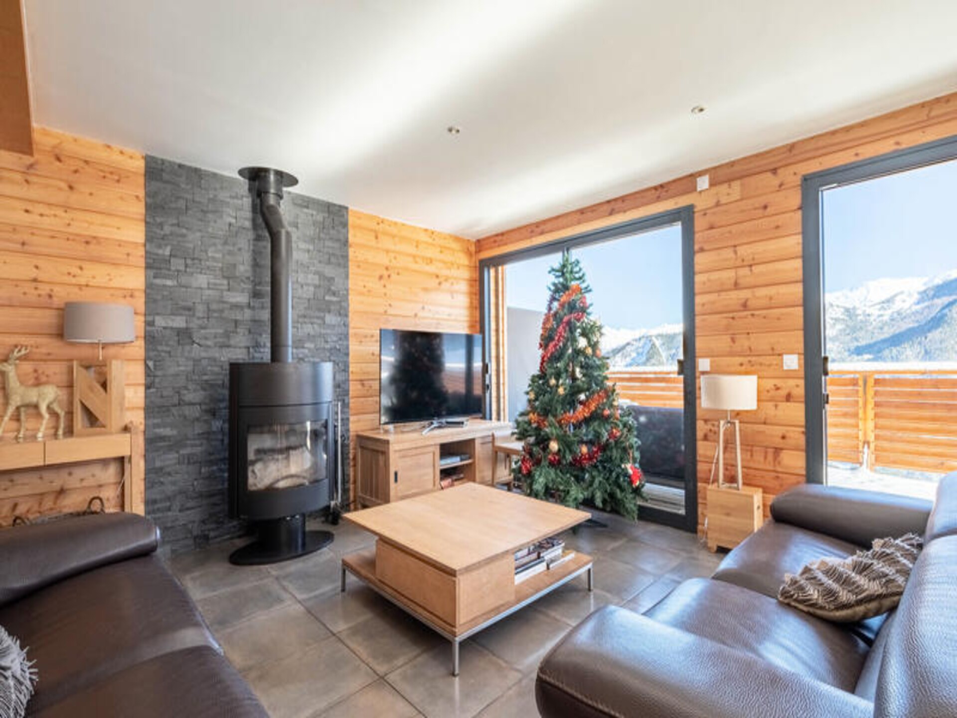 Ruim chalet voor 16 personen met jacuzzi, vlakbij de gondel in Pra Loup - foto 16