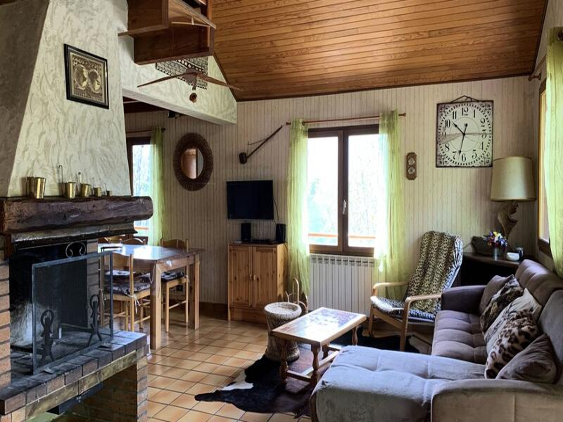 Ruim chalet voor 8 bij de piste in Uvernet-Fours, met bergzicht - foto 1