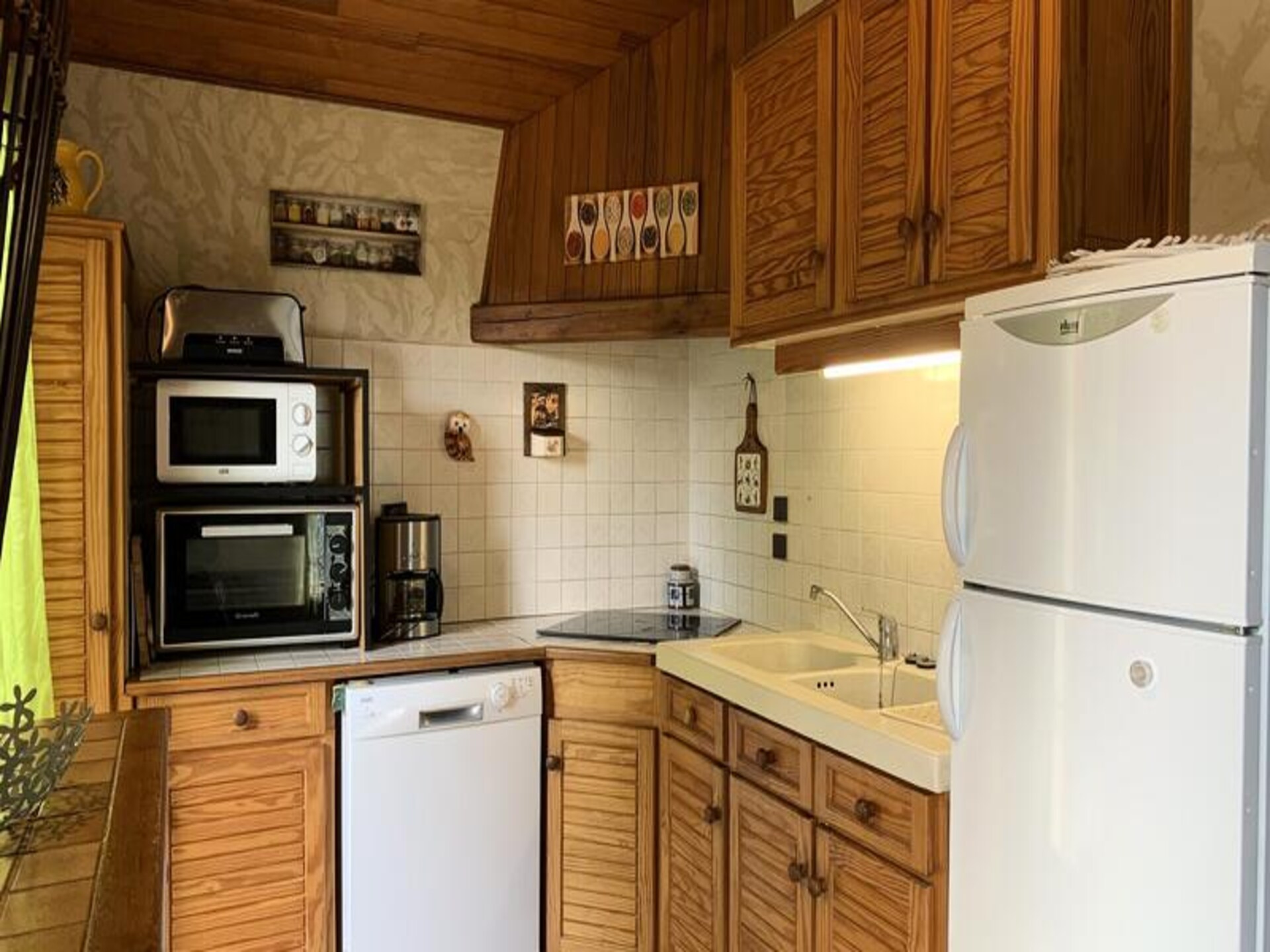 Ruim chalet voor 8 bij de piste in Uvernet-Fours, met bergzicht - foto 2