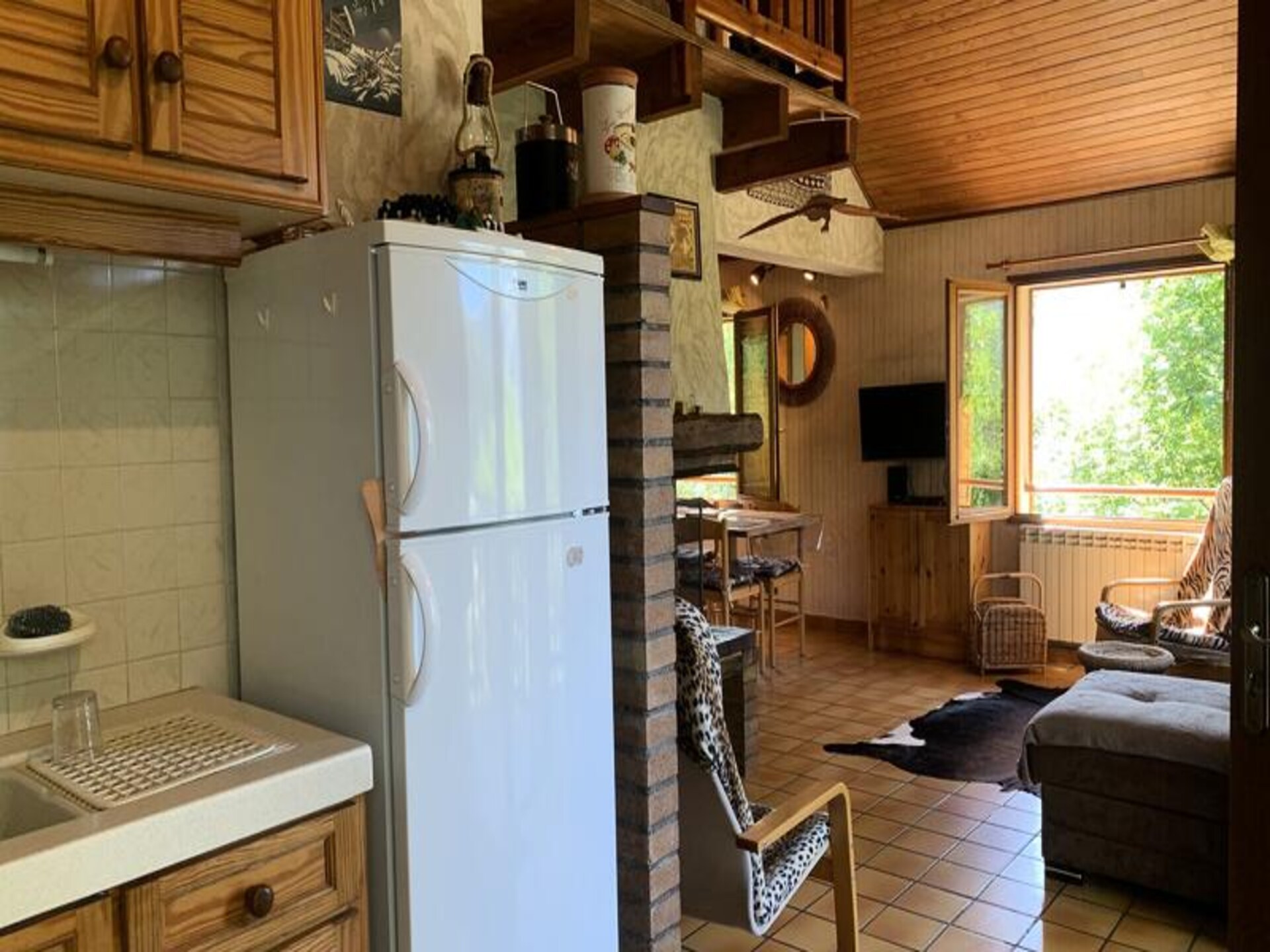 Ruim chalet voor 8 bij de piste in Uvernet-Fours, met bergzicht - foto 4