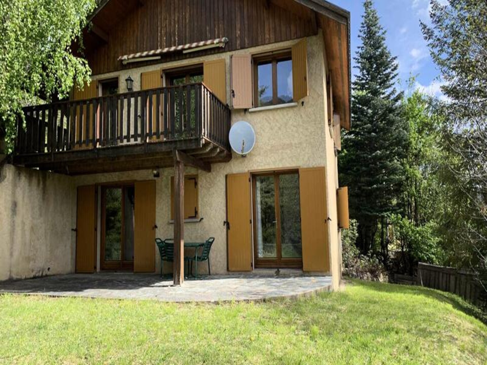 Ruim chalet voor 8 bij de piste in Uvernet-Fours, met bergzicht - foto 7