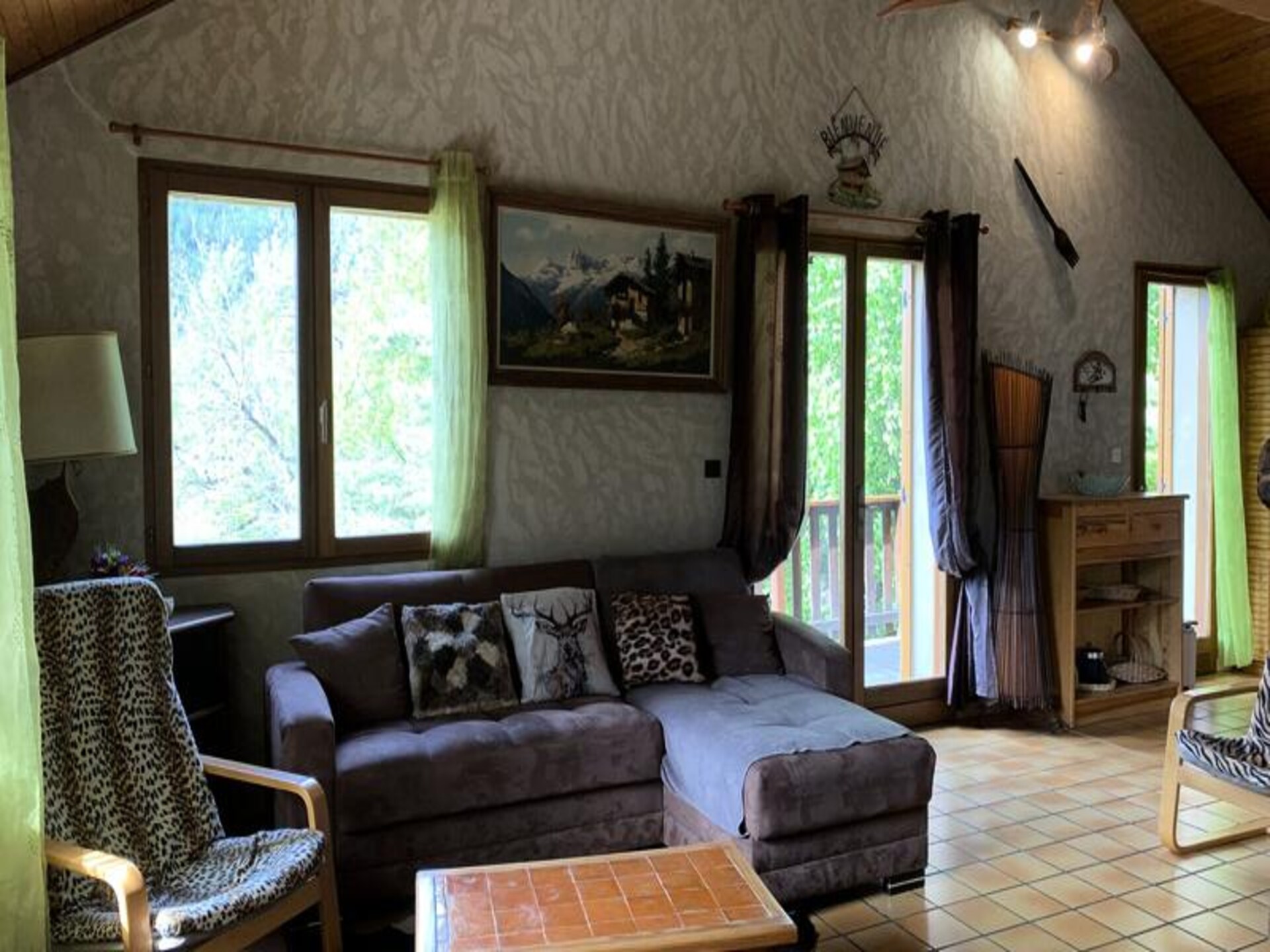 Ruim chalet voor 8 bij de piste in Uvernet-Fours, met bergzicht - foto 10