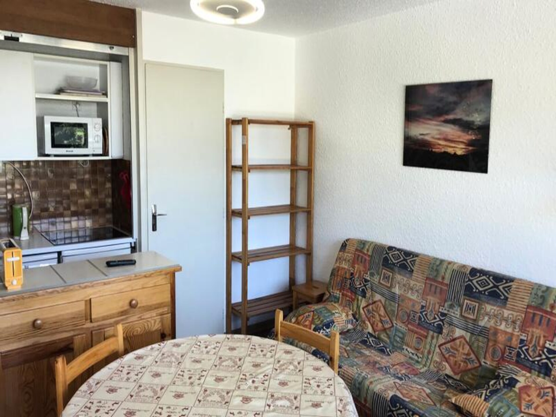 Studio op de piste in Montgenèvre met balkon, voor 4 personen - foto 6