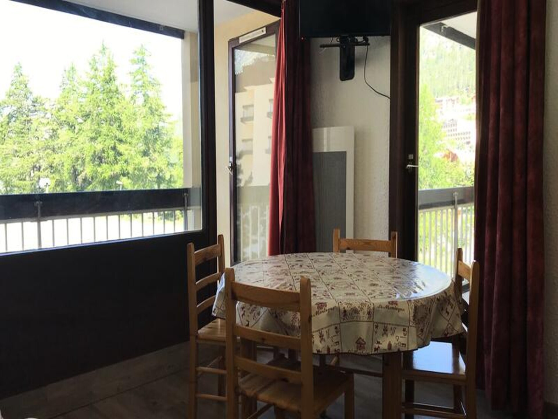 Studio op de piste in Montgenèvre met balkon, voor 4 personen - foto 11