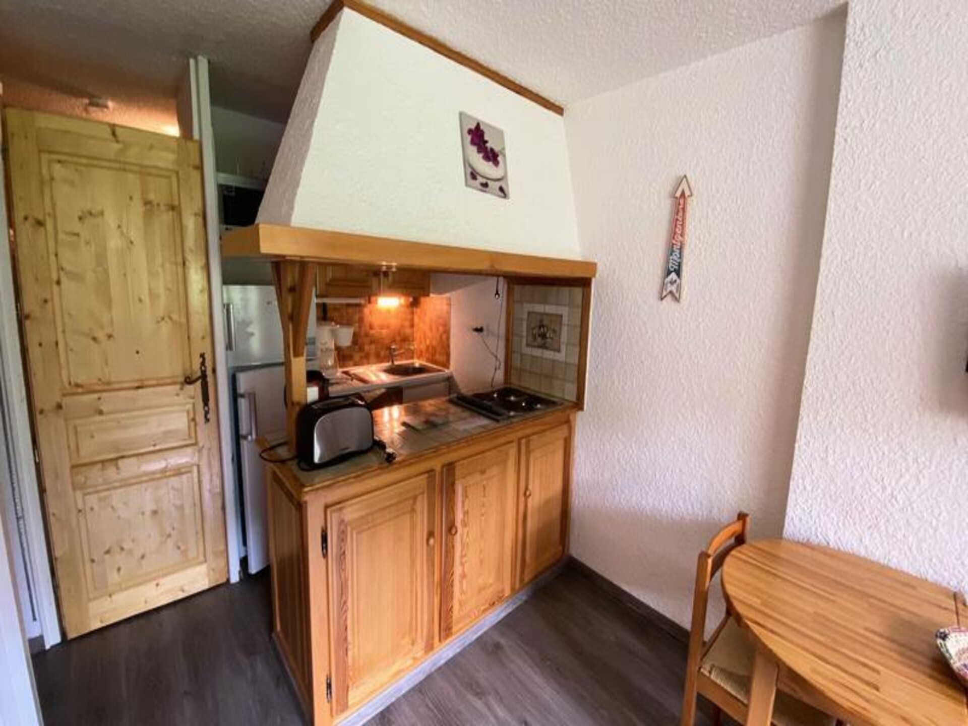 Ski-in/ski-out appartement voor 4 personen in Montgenèvre, vlakbij de lift - foto 6