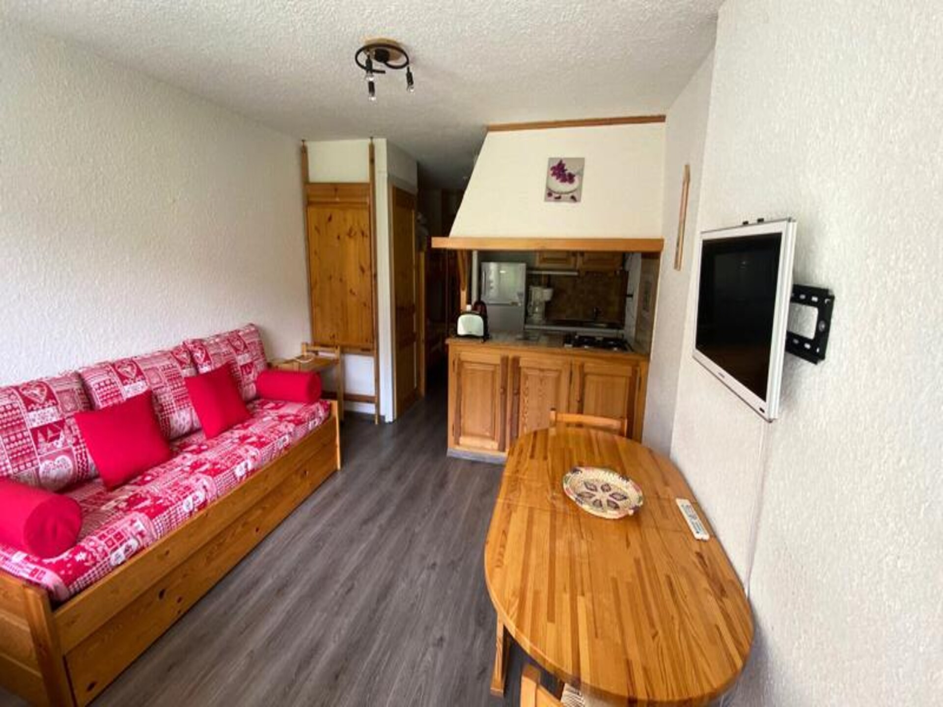 Ski-in/ski-out appartement voor 4 personen in Montgenèvre, vlakbij de lift - foto 7